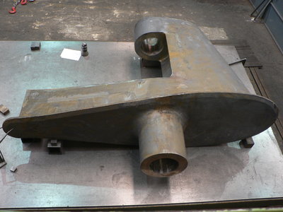 Rudderhorn casting port - 6.5 t