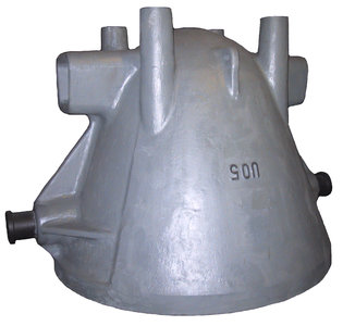 Ladle<br/>Purpose: Aluminium processing<br/>Weight: 18,000 kg<br/>Material: GS 45